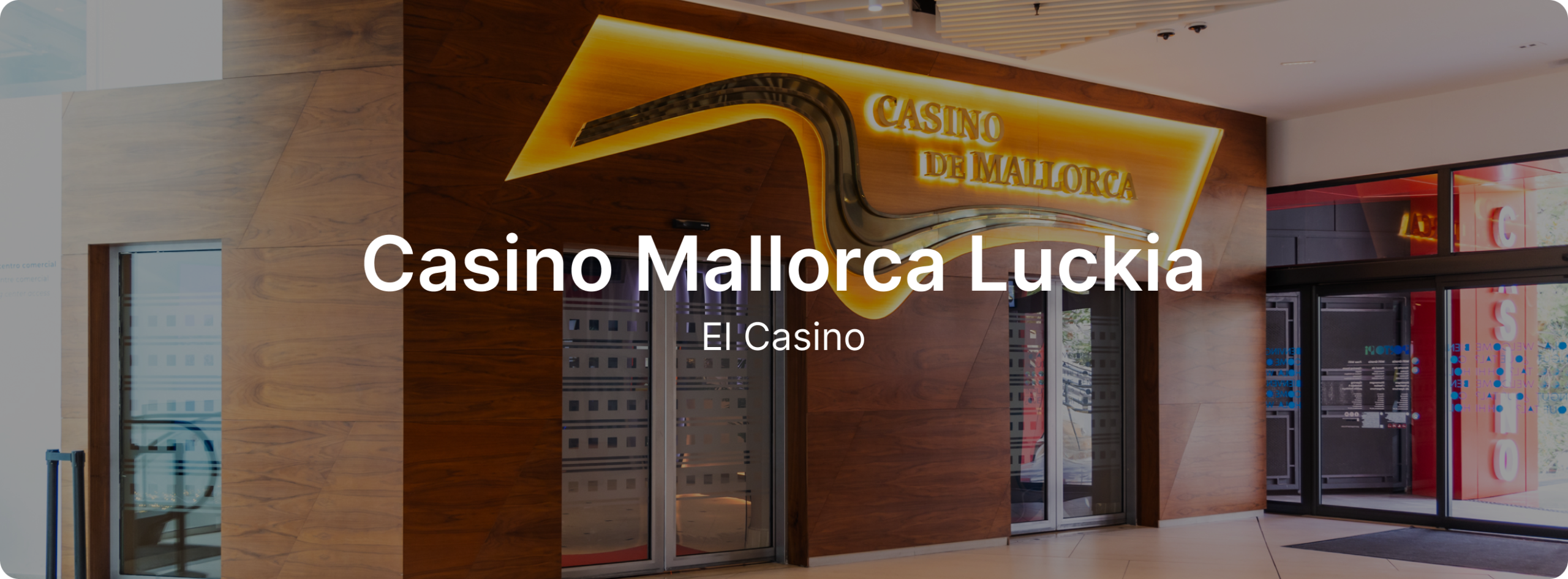 Entrada Casino Mallorca Luckia