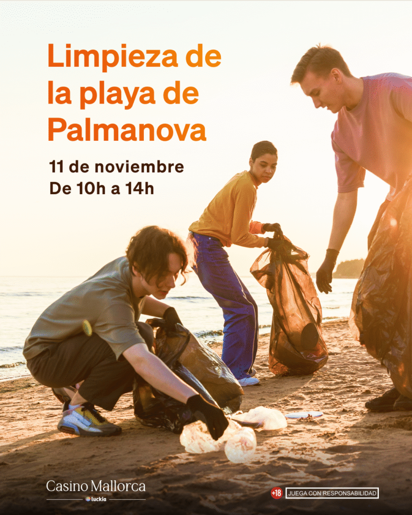 Limpieza playa palmanova