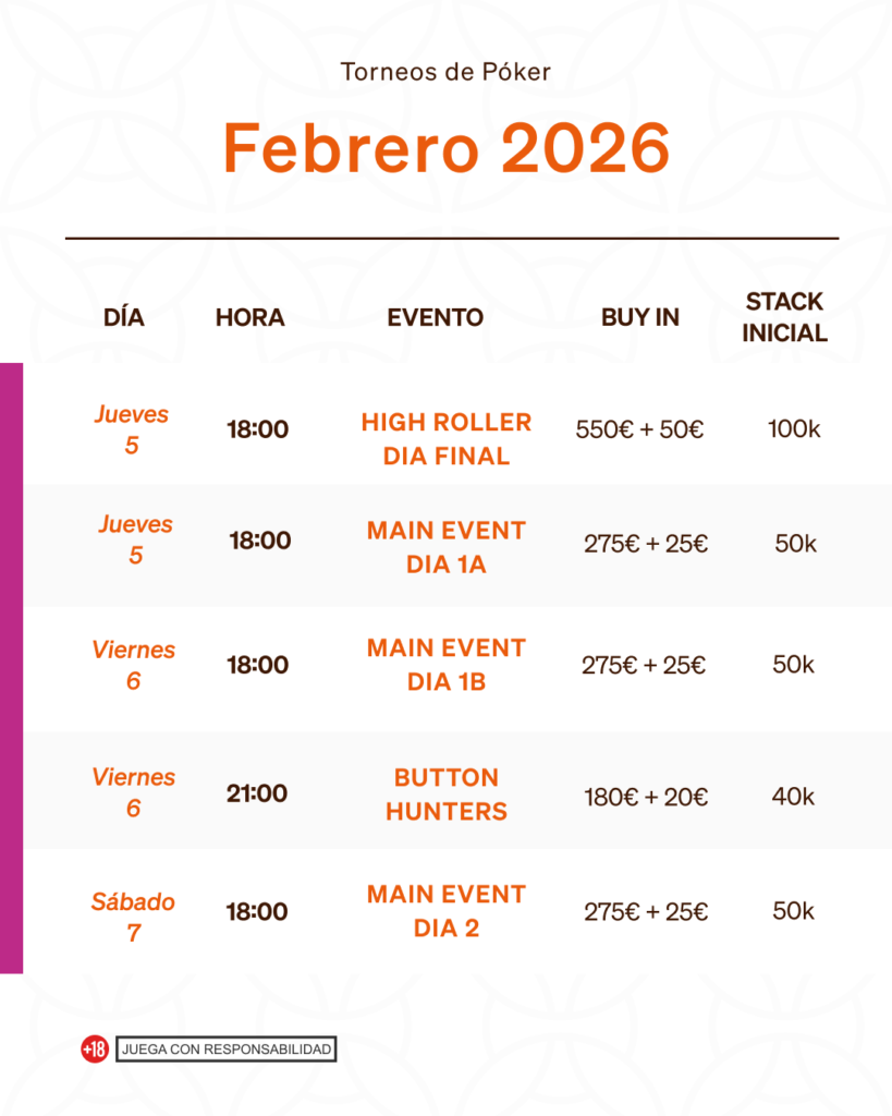 póker mallorca febrero