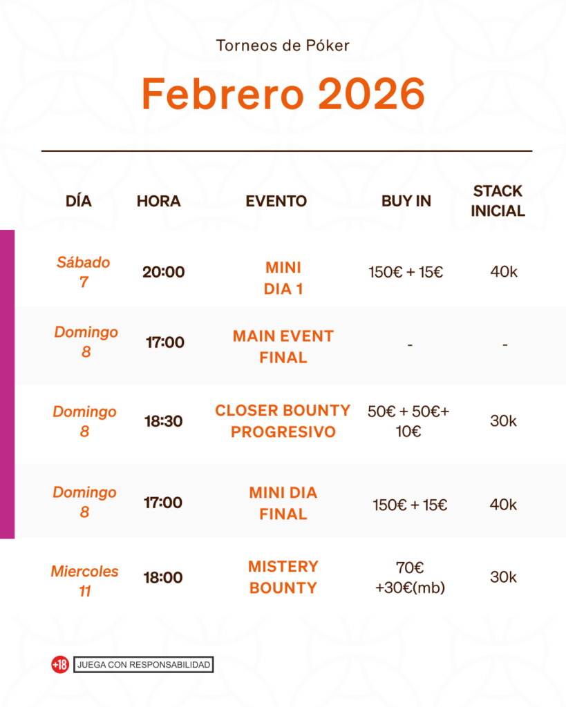póker mallorca febrero