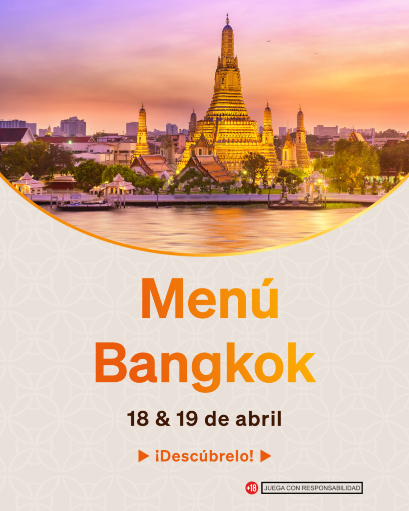 Menu bangkok